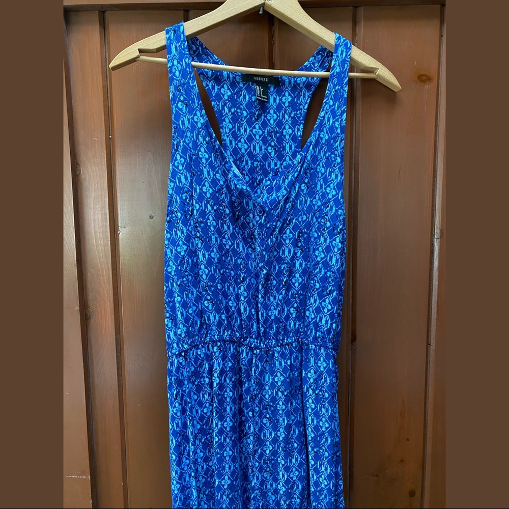 Blue romper